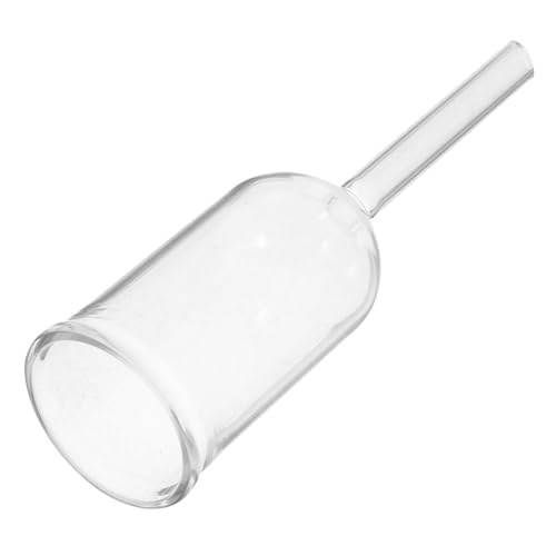 Alipis Compact Glass Funnel Lab Equipment Round Bottom for Filtration and Pouring