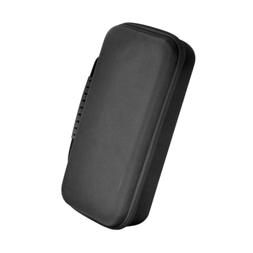 Angoily Étui De Rigide pour Console De Jeu De Voyage avec Poches Maille Et Poignée Rangement Sécurisé pour Accessoires Chocs Et Rayures