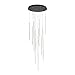 Kuzco Lighting MP14924-BK Chute - 24 Inch 116W LED Pendant, Finish Color: Black