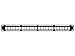 Monoprice Keystone Jack Panel, 24 ports
