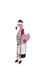 St. Nicholas Square Wine Bottle Hugger (Flamingo)