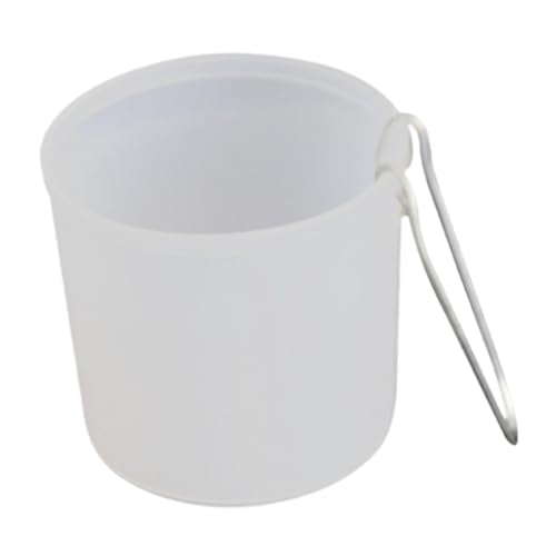 Fzaqwen Gamefowl de Comida de Comida Colgante de Goma de Goma de Goma Resistente, Blanco, 8.3cmx8cm