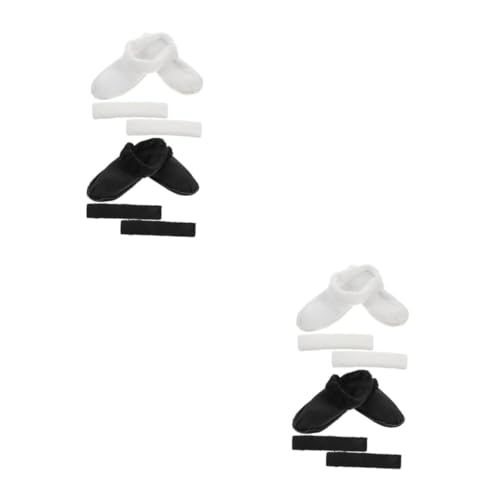 Doublures de chaussures hiver en fourrure amovibles pour sabots | Lot de 4 paires lavables
