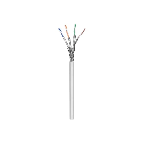 Couronne S/FTP, 4 paires, câble Cat. 6 à cuivre 100 m PIMF Flexible Gris