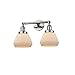 Innovations 208-PN-G171-LED 2 Light Vintage Dimmable LED Bathroom Fixture, Polished Nickel