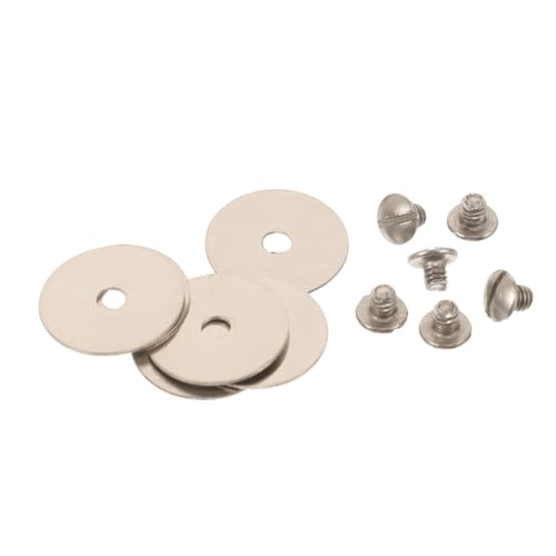 ERINGOGO Flute Parts Stainless Steel Screws Washers for Repair Gasket Replacement Easy to Install Remove