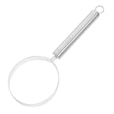 DIYEAH Cuchara de Acero Inoxidable para Extraer Pulpa de Sandía con Mango Antideslizante y Diseño Colgante Herramienta de Cocina Portátil para Frutas Redondas el Hogar