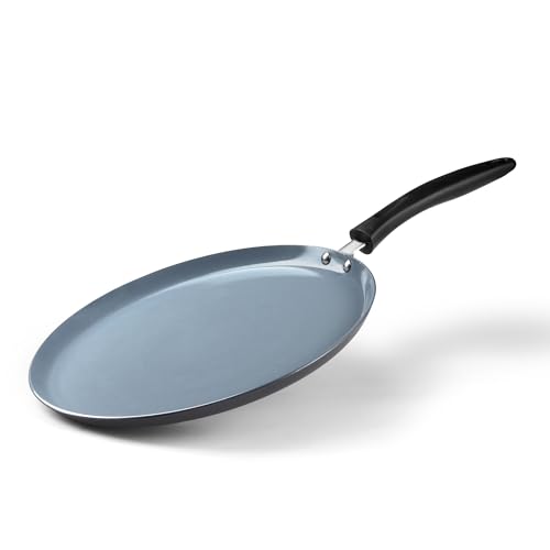 Image of Tower Cerasure Dosa Tawa 26cm Ceramic Non-Stick | Gas Induction Compatible