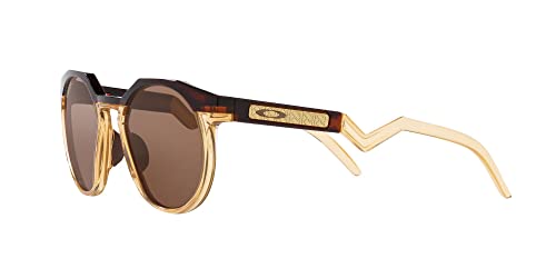 Image of Oakley Sunglasses for Men - OO9242 HSTN High-Bridge, Round Sunglasses PRIZM Lenses