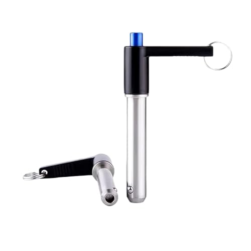 304 Stainless Steel Quick Release Bolts,Ball Locking Pin,1pcs VCN118 Diameter 5mm Ball Head Fastening Locating Pin, L-Shaped Han