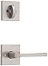 Lisbon and Deadbolt Interior Pack (Square) - Deadbolt Keyed One Side - for Signature Series 800 and 814 Handlesets
