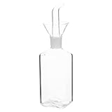 Bouteille de vinaigre en verre: convient à la famille, au restaurant, à l'hôtel, au café, etc., bouteille d'huile d'olive de cuisine