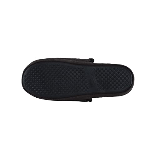Image of FOCO mens NCAA College Team Logo Sherpa Moccasin Slippers