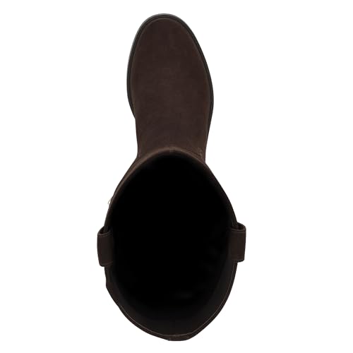 Calvin Klein Women's Pauline Boot, Dark Brown Suede 201, 7.5 - image 6