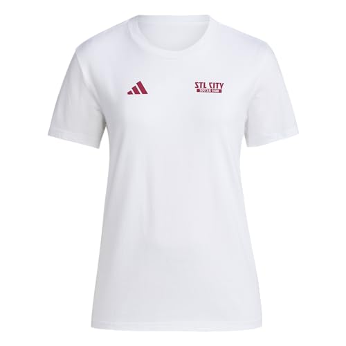 T-shirt à manches courtes St. Louis City SC haut de gamme textile respirant femme
