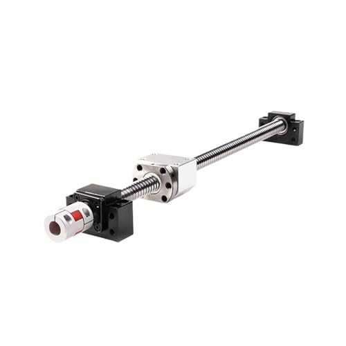 Metal Ball Screw nut Linear Rail Set Ball Screw SFU1605 250mm-800mm+ Guide Rail SBR16+SBR16UU + Supporter BK12BF12 + Coupler 8 * 10(250mm)