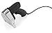 Produktbild HENDI Dönermesser, Elektrisches, Kebabschneider, Inklusive 2 Messer ø100 mm, 1 glattes Messer und 1 gezahntes Messer, Schnittstärke von 0-8 mm, Gewicht: 1kg, 230V, 80W, 194x113x(H)173mm, Edelstahl