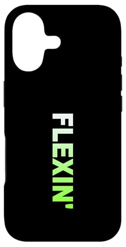 �O���[���J���[ Flexin ' Green Graphic �X�}�z�P�[�X iPhone 17 �p