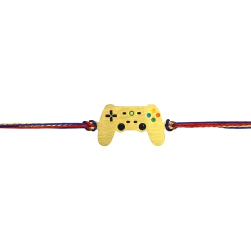 Image of Kizzi Rakhi for Kids | Worldcup Trophy Design Premium Rakhi For Brother | Gift includes Greeting Card & Tilak Set | Rakshabandhan Special
