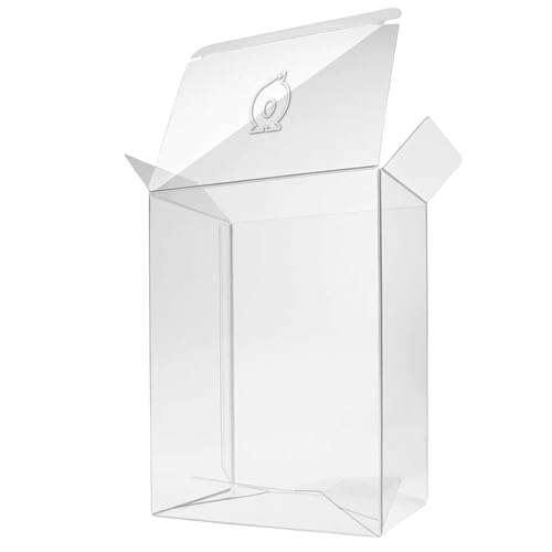 Fanatiko Protectores para Funko Pop 6' Pack de 10 Protectores Silver - 0,4mm Grosor - Mantén Tus Funko Pop Impecables con tu Protector Funko Pop - Funko Pop Protector con Film Anti arañazos