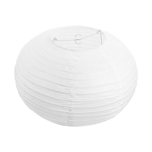 Abaodam なペーパーランタン鉄製ランプシェードカバー ア吊り下げ灯用装飾保護 アンティーク風暖色照明アクセサリー 寝室 リビング向け