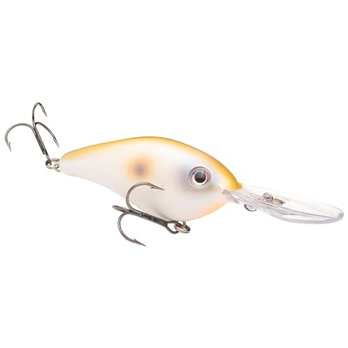 Strike King (HC6XD-584) Promodel Crankbait S6XD Fishing Lure, Oyster, 1 oz, Unique Curved Bill and Balance