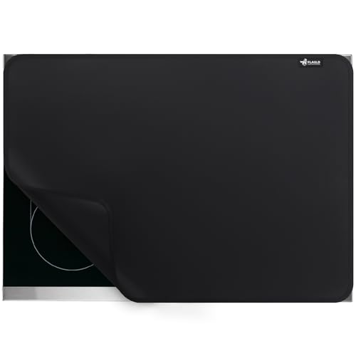 FLASLD StoveTop Cover, Heat Resistant Stove Top Covers for Electric Stove Protector, Fireproof & Waterproof Heat Resistant Grill Table Mat, Under Blackstone Griddle BBQ Mat (21×29.5 inch)