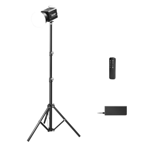 Luz LED COB para estudio fotográfico y grabación de película 80W