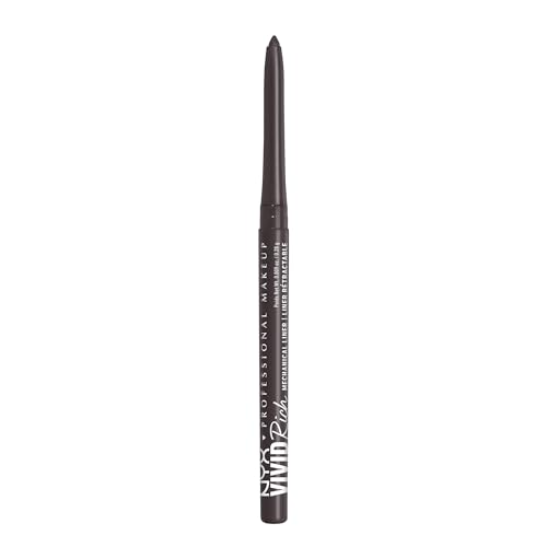 NYX PROFESSIONAL MAKEUP Mechanical Eye Pencil, Vivid Rich Mechanical, Creamy Retractable Eyeliner -...