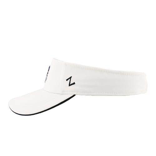 Image of ZHATS NBA Unisex-Adult NBA Officially Licensed Visor Impact White