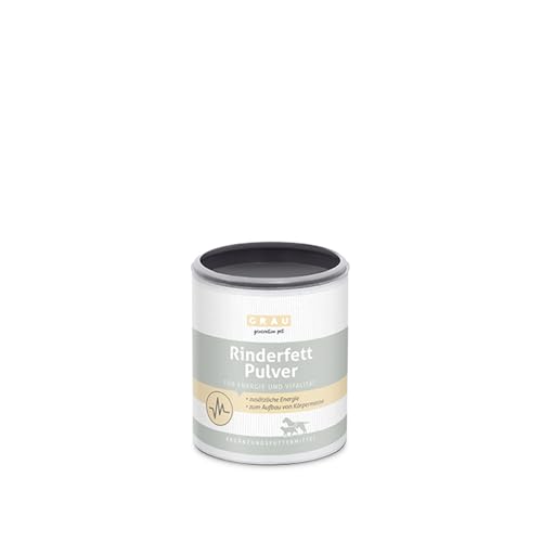 GRAU - das Original - Rinderfettpulver, der schelle Energielieferant mit 80% Fettanteil, 1er Pack (1 x 50 g), Erg&auml;nzungsfuttermittel f&uuml;r Hunde & Katzen