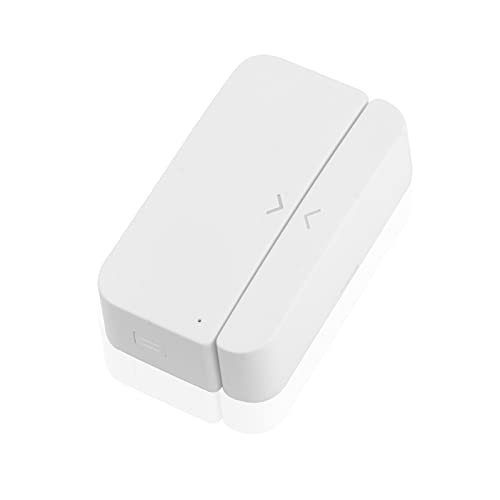 Sensor de janela de alarme de porta WiFi Smart Home Security Tuya SmartLife App Control Compatível c