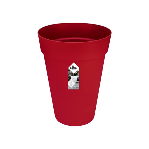 Elho Loft Urban Rond Haut 35 - Pot De Fleurs - Fruits Rouges - Extérieur - Ø 34 x H 45.6 cm