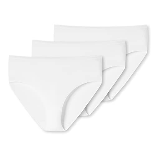 Uncover by Schiesser - Damen - Midi Slip - 3er Pack (M Weiß)