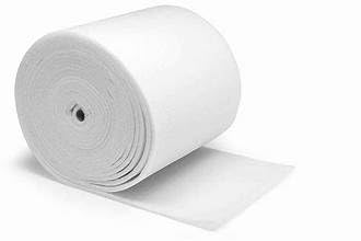 IZO Home Goods 48 Inch Wide Dacron (5 Yards) Quilt Batting Dacron pad White Fabric by The Yard Polyester 3/8" Loft Upholstery Foam padd