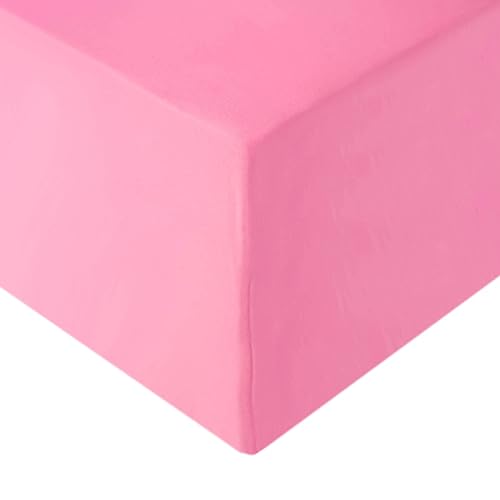 Image of Copper Pearl Premium Knit Crib Sheets for Boys and Girls: Breathable, Soft, Fitted for Standard Mattresses, Baby Registry or Shower Gift, Flamingo