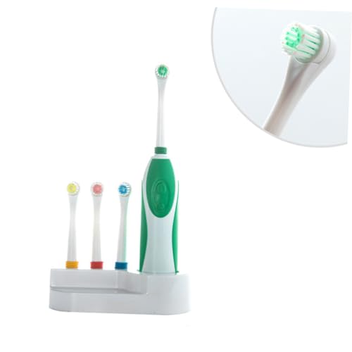 TOVINANNA Elektrische Zahnbürste Mit Rotierendem Kopf Für Gründliche Drei Ersatzbürstenköpfen Für Zähne Und Zahnfleisch Geeignet Tragbar Für Reisen – Bild 8