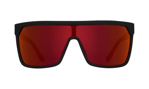 Image of Spy Optic Flynn, Shield Sunglasses, Color and Contrast Enhancing Lenses