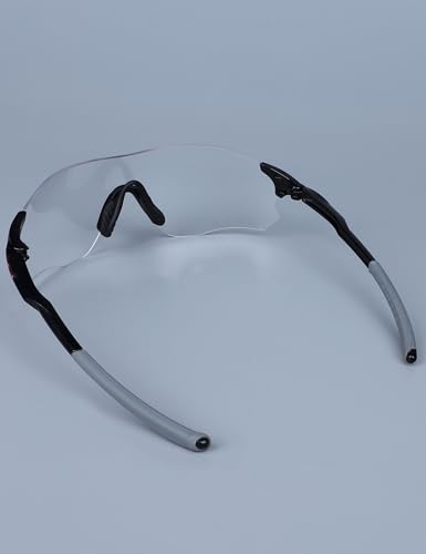 Image of 3 Pairs Ultra Soft Silicone Sunglass Nose Pads for Oakley EV Zero Path OO9308 /EV Zero Pitch OO9383 /EV Zero Range OO9327, Push-in Anti-Slip Glasses Nose Piece Replacement Kit Black