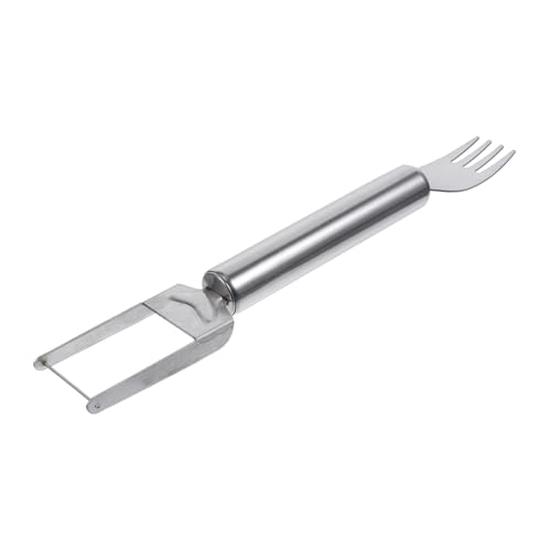 CONGARTENO Affettatrice Per Anguria in Acciaio Utensile Per Tagliare Cubetti Melone Forchetta Per Frutta