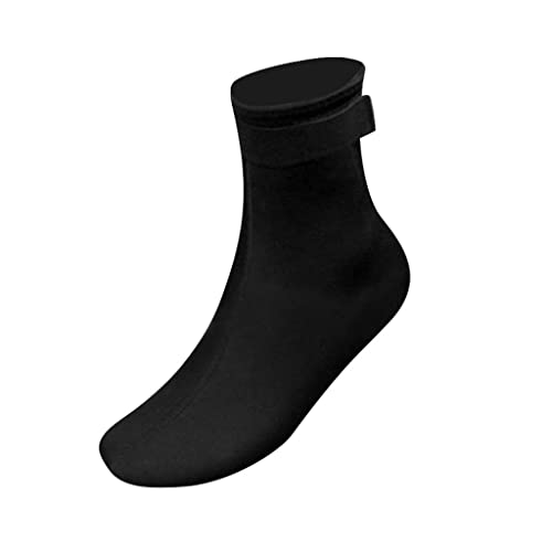 3mm Calcetines de Buceo Surf Natación Botas Deportivas Neopreno de Agua Negro M