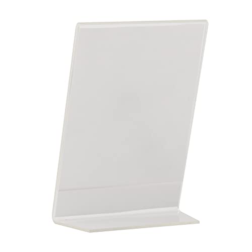Neil Enterprises Inc. 3.5X5 Acrylic Bent Easel Frame - Pack Of 50 #TOP5