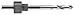MK Morse M35PS Hole Saw Arbor 3/8-Inch Hex Boxed, Fits AV20 - AV96