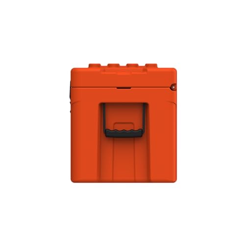 CAMP-ZERO-Premium-78L-Cargo-Equipment-Storage-Case-with-Coated-Stainless-Steel-Latching-and-Locking-System-Orange