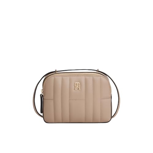 Tommy Hilfiger Bolsa feminina conversível para câmera, COASTAL TAUPE, Coastal Taupe, One Size