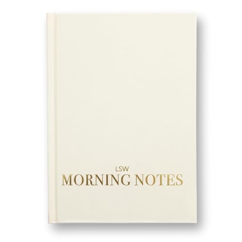 LSW London Undated 3-Month Morning Notes Journal | A5 Daily 