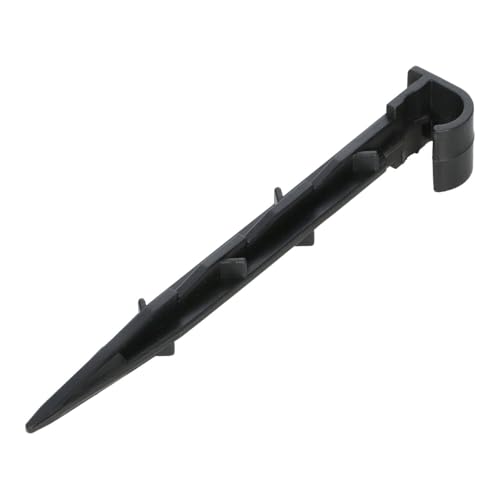 BAKOKI Lot de 50 piquets d'ancrage pour tuyaux d'arrosage goutte à goutte 16-20 mm, fixation de tuyau et fixation de tuyau, support de tuyau pour irrigation...