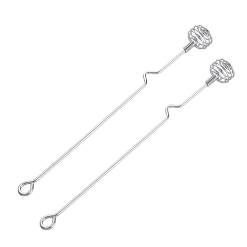 OFFSCH Stainless Steel Stirrer Spoon Set Honey Stirrer for Tea Honey Spoon for Cocktail Mini Whisk