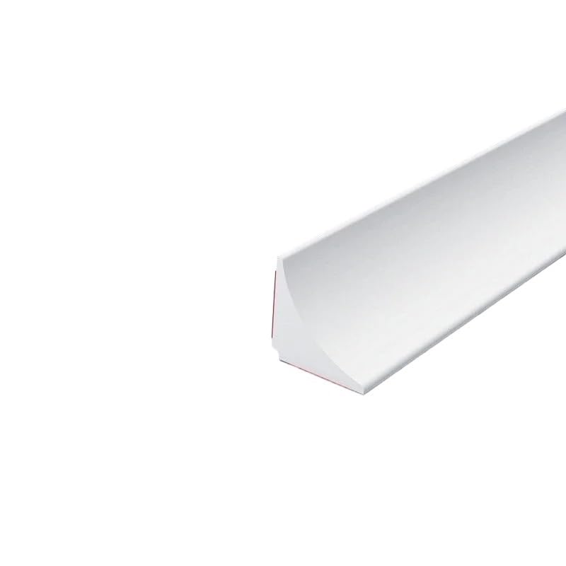 Schwallschutzleiste Dusche 50-300 cm Wasserstopper Silikon-Haltestreifen Wasser-Trocken- und Nasstrennblocker Nassraum-Bodenbarriere(White,Length 300cm)