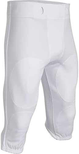Champro Touchback Football Pant, White, Large